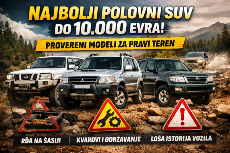 Najbolji polovni automoili do 10.000 evra: Koji modeli vrede novca, a koje treba izbegavati