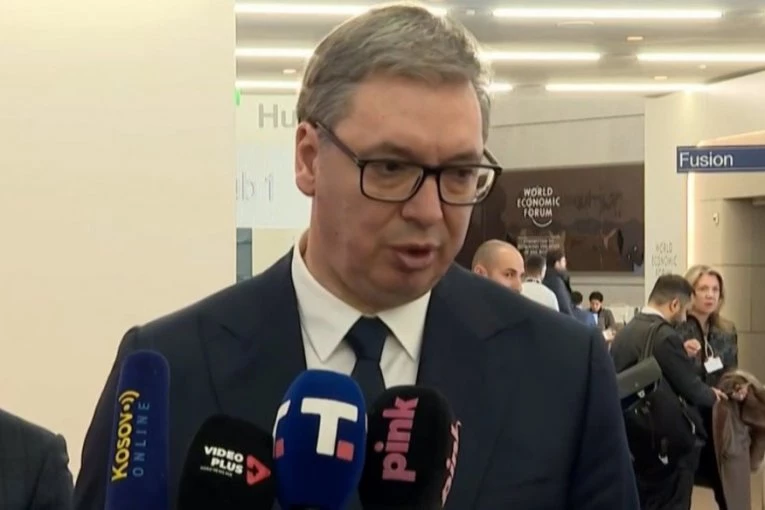 OČEKUJE SE ODGOVOR TRAMPA! Vučić: Lajen u Davosu istakla želju EU za nezavisnosT!