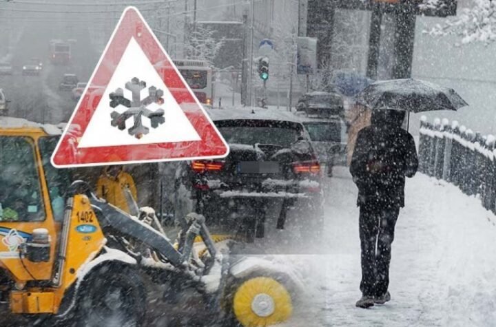 PALA TENDA KAFIĆA U CENTRU GRADA! Sneg okovao Zagreb!