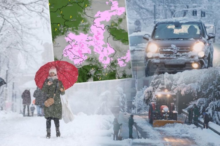 RHMZ upozorava: Hladno vreme u Srbiji, sneg ponegde, temperature i do -8
