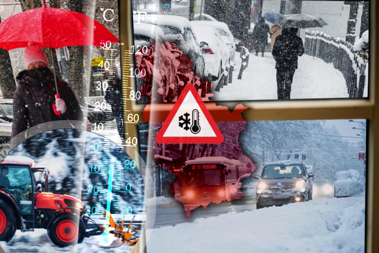 RHMZ upozorava: Jak vetar, kiša i magla danas u Srbiji – evo gde će biti najhladnije