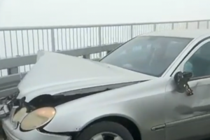 Lančani sudar kod tunela Mujino brdo