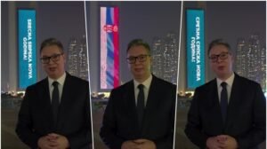 SPEKTAKULARNO! Ujedinjeni Arapski Emirati pripremili specijalnu čestitku povodom Srpske nove godine! Vučić: Iako sam daleko od naše Srbije, srce mi je