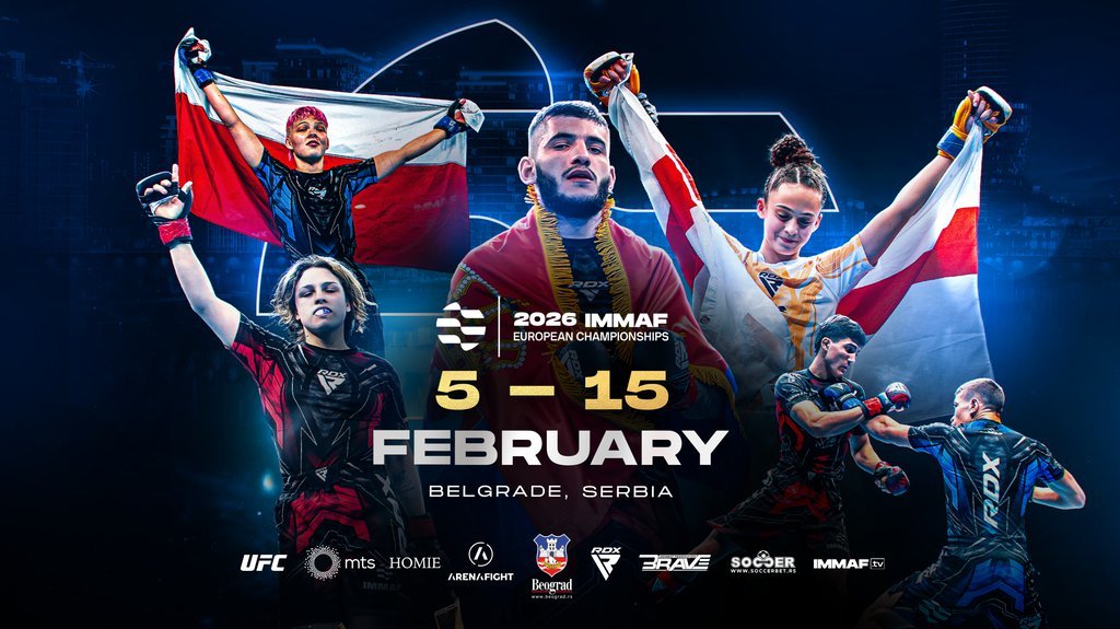 SRBIJA - DOMAĆIN KOJI POSTAVLJA SVETSKE STANDARDE! VELIKI TEST ZA SRPSKI MMA: Najmasovnije Evropsko prvenstvo stiže u Beograd 2026!