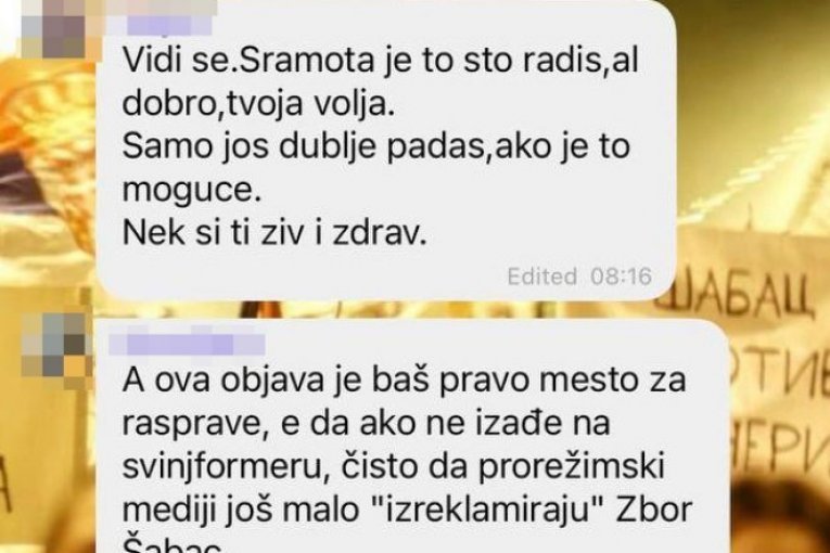 TOTALNO KLANJE MEĐU ŠABAČKIM BLOKADERIMA! Zaratili na svim poljima - isplivala skandalozna prepiska! (FOTO)
