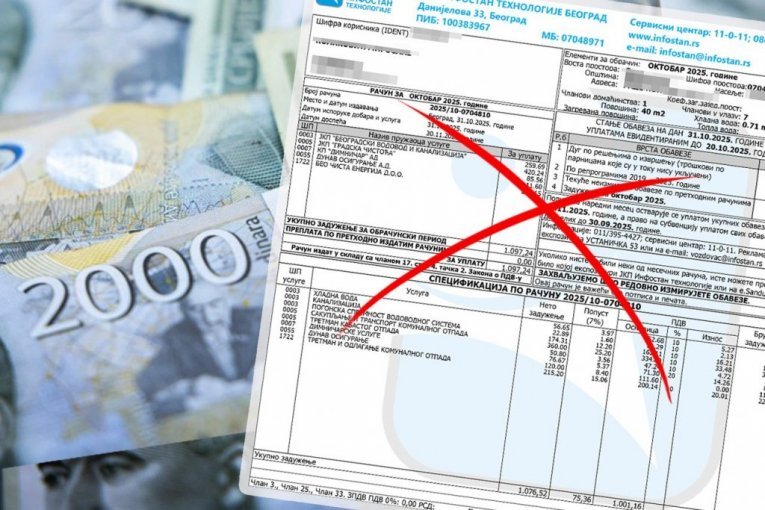 UZ OVE POPUSTE ĆETE MNOGO UŠTEDETI! Detaljno objašnjenje - kako do nižih računa za Infostan!