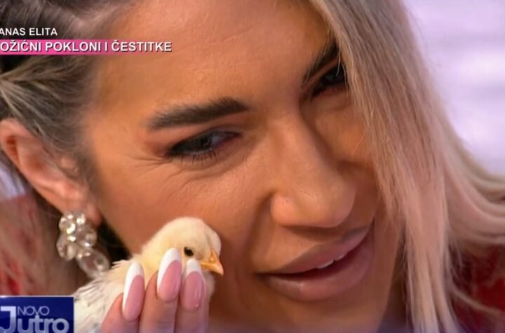 VESELO OD RANOG JUTRA! Jovana Jeremić posle jagnjeta dovela još jednog SPECIJALNOG GOSTA u studio!