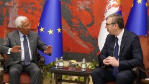 VUČIĆ RAZGOVARAO SA ANTONIOM KOŠTOM: Dogovorili smo zajednički angažman o važnim pitanjima od interesa za Beograd i Brisel