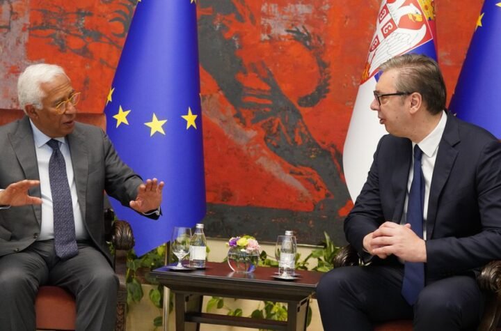 VUČIĆ RAZGOVARAO SA ANTONIOM KOŠTOM: Dogovorili smo zajednički angažman o važnim pitanjima od interesa za Beograd i Brisel