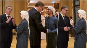 VUČIĆ SA POTPREDSEDNIKOM VLADE I ŠEFOM DIPLOMATIJE UEA: Razgovarali smo o jačanju partnerstva, posebno u energetici i investicijama (FOTO)