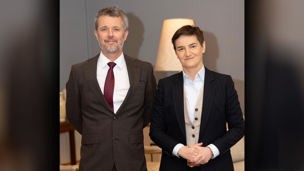 ANA BRNABIĆ SE SASTALA SA DANSKIM KRALJEM FREDERIKOM: Velika čast!Imali smo otvoren razgovor o temama od zajedničkog interesa i jačanju saradnje Srbij