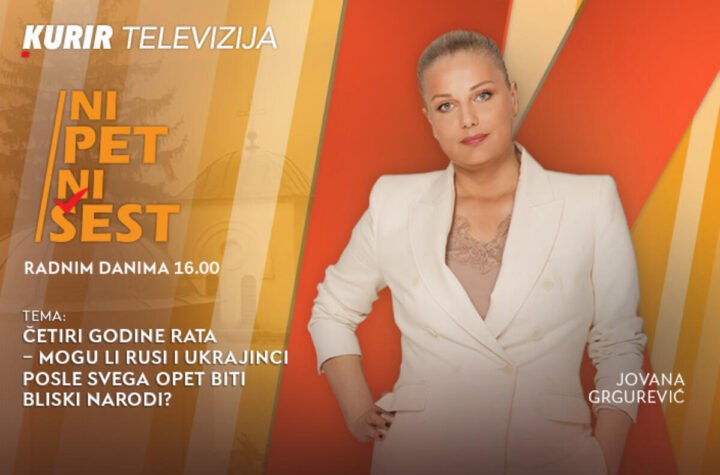 ČETIRI GODINE RATA – MOGU LI RUSI I UKRAJINCI POSLE SVEGA OPET BITI BLISKI NARODI? - u “NI 5 NI 6” od 16.0