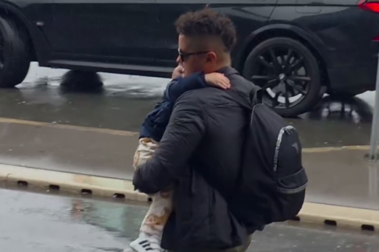 Marija Šerifović sa sinom