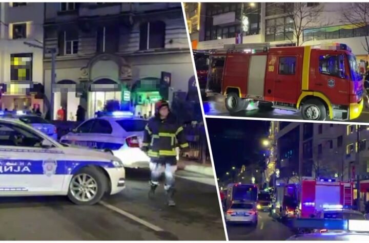Dim u centru prestonice: Vatrogasci izašli na lice mesta, evo šta desilo