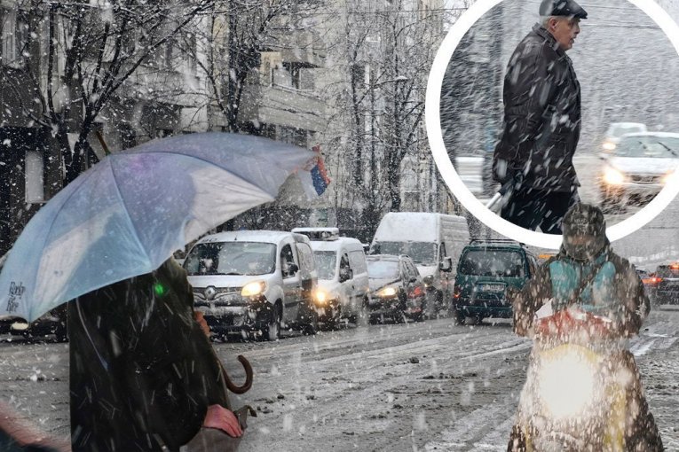 KREĆE VEĆ NOĆAS, A SUTRA SLEDI PRAVI ŠOK! RHMZ izdao upozorenje na olujne udare i sneg: Pogledajte šta nas čeka narednih dana, jedan datum je KLJUČAN!