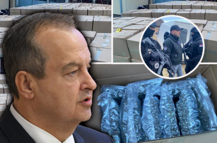 "MOGUĆE DA JE DROGA STIGLA IZ ALBANIJE!" Oglasio se Dačić o dve najveće policijske akcije zaplene narkotika!