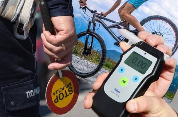 MRTAV PIJAN SEO NA BICIKL! Naduvao preko tri promila!