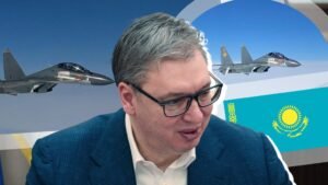 POGLEDAJTE SNIMAK LETA SUHOJA! Vučić stiže u Kazahstan: Čekaju me brojni sastanci na kojima ću još jednom potvrditi posvećenost Srbije jačanju bilater