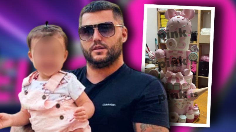 RASKOŠ KAKVOG NEMA! Asminovi odrešili kesu zbog Norinog rođendana! Torta kao iz bajke: Četiri sprata, lizalice, sladoledi... (FOTO)