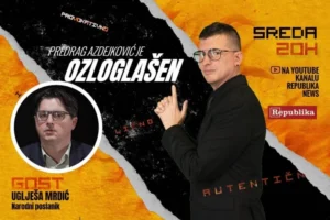 UGLJEŠA MRDIĆ U EMISIJI "OZLOGLAŠEN"! Izmene zakona usklađene sa zakonima EU