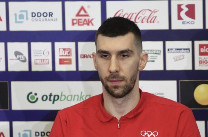 UZDIGNUTE GLAVE! Ognjen Dobrić nakon poraza Srbije o Turske u Beogradu!