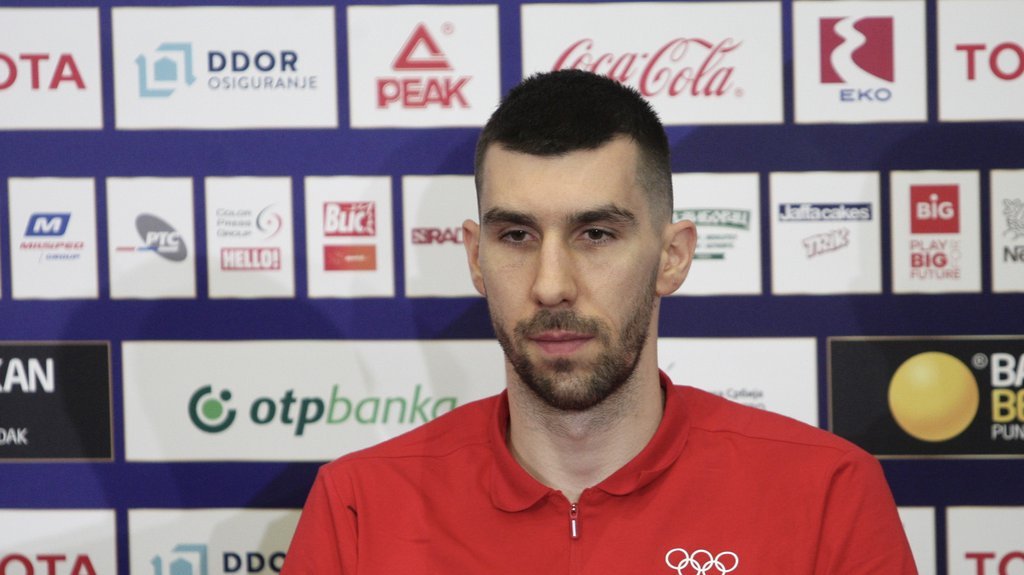 UZDIGNUTE GLAVE! Ognjen Dobrić nakon poraza Srbije o Turske u Beogradu!