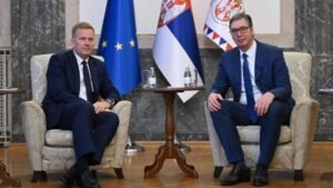 VUČIĆ DANAS SA SORENSENOM: Predsednik se sastaje sa specijalnim izaslanikom EU za dijalog Beograda i Prištine