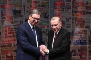 VUČIĆ I ERDOGAN NA SVIM NASLOVNIM STRANAMA! Ogromno interesovanje za posetu predsednika Srbije Turskoj (FOTO)
