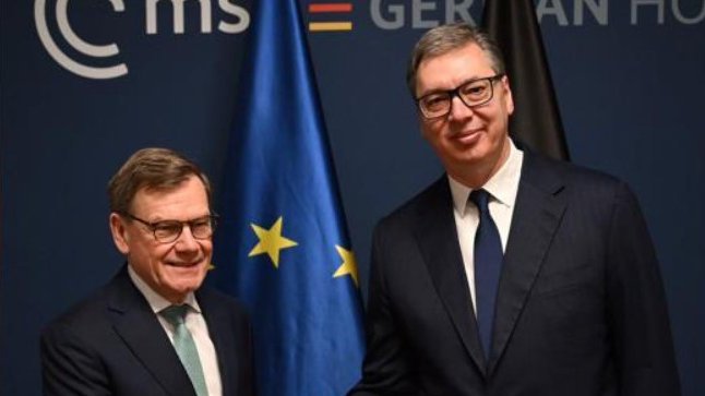 'NAJVAŽNIJA TEMA BILA EVROPSKI PUT SRBIJE' Vučić razgovarao sa ministrom spoljnih poslova Nemačke