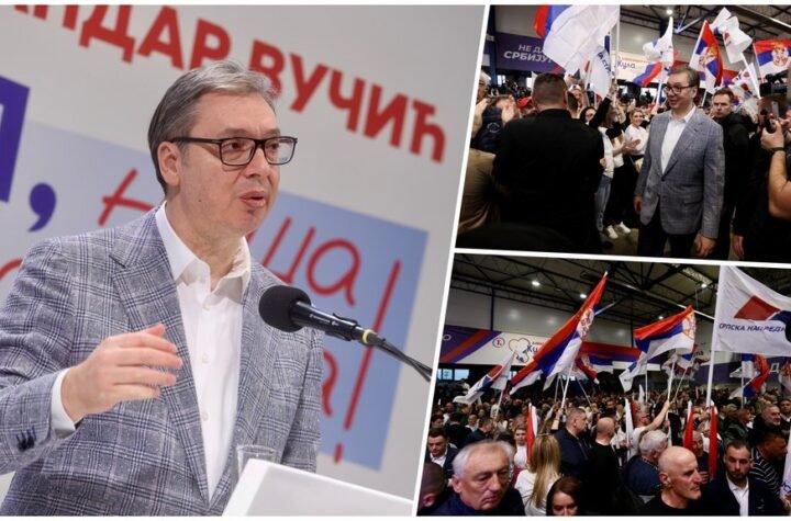 'SRBIJA - NAŠA PORODICA' Danas veliki miting u Beogradskoj areni, predsednik Vučić uputio poziv