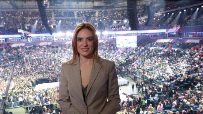 BILO JE MNOGO SKUPOVA, ALI OVAJ JE POSEBAN! Ministarka Đurđević Stamenkovski u Areni: Neverovatna energija! Srbija je naša porodica, naša tvrđava, nep