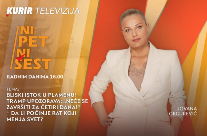 BLISKI ISTOK U PLAMENU! TRAMP UPOZORAVA: „NEĆE SE ZAVRŠITI ZA ČETIRI DANA!“ - u emisiji “NI 5 NI 6” od 16.00