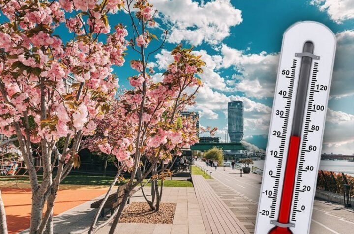 DANAS LEPO I SUNČANO, ALI SA VETROM! U nekim delovima Srbije i kiša!