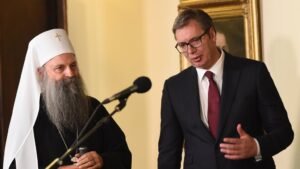 Hrvati napadaju patrijarha Porfirija: Zameraju mu dobre odnose sa Vučićem