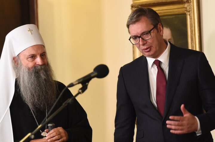 Hrvati napadaju patrijarha Porfirija: Zameraju mu dobre odnose sa Vučićem