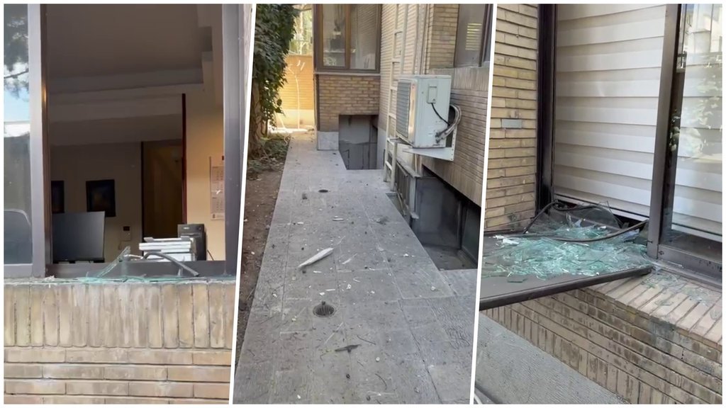 PINK.RS SAZNAJE! Oštećena ambasada Srbije u Teheranu tokom BOMBARDOVANJA