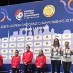 JOŠ JEDNA BRONZA: Srpska ženska ekipa puškom treća u Evropi