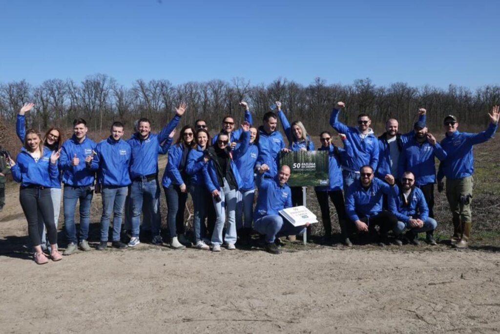 Kompanija WMG (Wireless Media Group), u saradnji s kompanijom JYSK, realizovala akciju ozelenjavanja Bojčinske šume