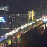 LANČANI SUDAR NA GAZELI: Jedno vozilo se odbacilo u drugu traku, saobraćaj stoji!