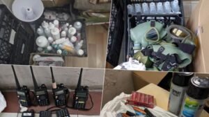 LJUDI, KO OVO MOŽE DA BRANI 'AUTONOMIJOM UNIVERZITETA'?! Topovski udari, pirotehnika, sprejevi, gas maske, radio stanice... (FOTO)