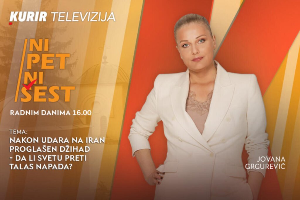 NAKON UDARA NA IRAN PROGLAŠEN DŽIHAD: DA LI SVETU PRETI TALAS NAPADA? - u današnjoj emisiji “NI 5 NI 6” od 16.00