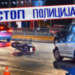 OBOREN MOTOCIKLISTA U USTANIČKOJ! Težak udes u Beogradu!
