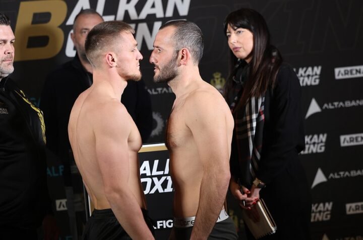 Održano merenje boksera u Boru: Borci streljali pogledom jedni druge, čekaju nas paklene borbe! (FOTO)