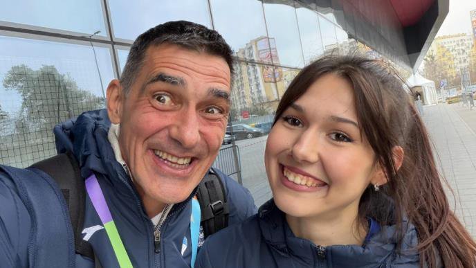 PUCA OD PONOSA! Oglasio se Dragutin Topić nakon Angelininog SREBRA na Svetskom prvenstvu: Još jedna u nizu! (FOTO)