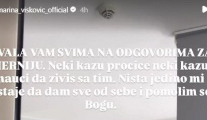 SAOPŠTENE NAJNOVIJE INFORMACIJE IZ BOLNICE! Naša pevačica završila na neurologiji, TRPI NESNOSNE BOLOVE!