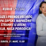 SPECIJAL “SRBIJA, NAŠA PORODICA!” OD 15.00 NA KURIR TELEVIZIJI