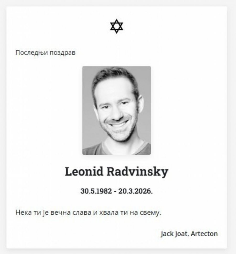 SRBI SE OPRAŠTAJU OD VLASNIKA ONLYFANSA: Osvanula čitulja u našem dnevnom listu