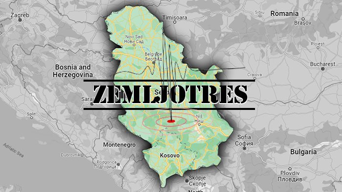 SRBIJU JUTROS POGODIO ZEMLJOTRES: Evo gde se 'treslo'