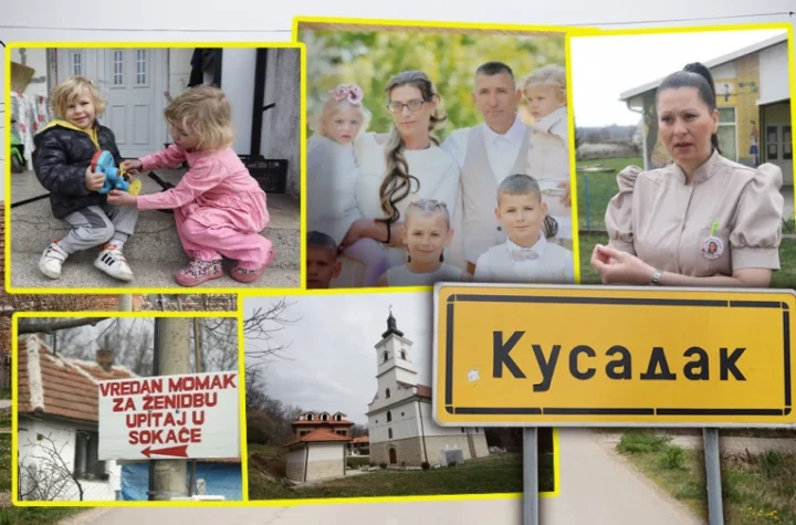 SRPSKI TELEGRAF U SELU KUSADAK, GDE JE ZA DVE GODINE ROĐENO ČAK 300 DECE! Odavde ne odlaze u grad, ovde se vraćaju!