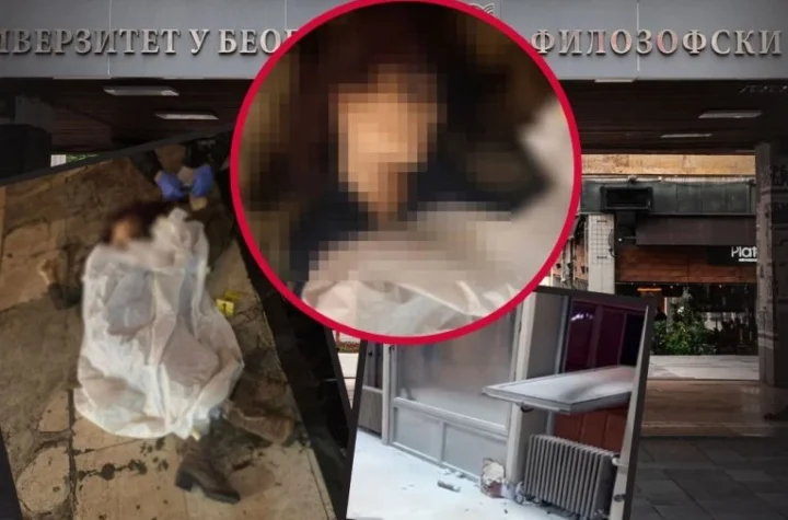 STRAVIČE SLIKE HORORA U BEOGRADU! Milica leži u lokvi krvi na platou ispred Filozofskog fakluteta! (UZEMIRUJUĆI SADRŽAJ)